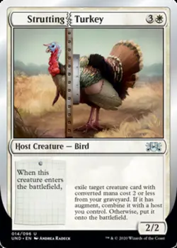 Strutting Turkey x1 - Unsanctioned - NM-Mint, English - Unsanctioned - Image 1