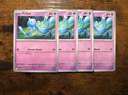 4x Frillish 044/086 x4 - White Flare - Pokemon TCG - Playset - Image 1