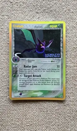 Crobat 2/113 Ex Delta Species Reverse Holo Stamped Pokemon Tcg [LP] - Image 1