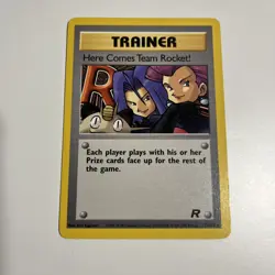 Pokemon TCG : Team Rocket : Here Comes Team Rocket! 71/82 : Regular Rare : LP - Image 1