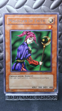 | Yugioh Magician of Faith DLG1-EN034 Rare Dark Legends NM/VLP 🔥 | - Image 1