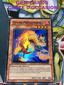 CARTE Yu Gi Oh GUAIBA PREHISTORIQUE HA03-FR040 1ere edition EC2 - Image 1