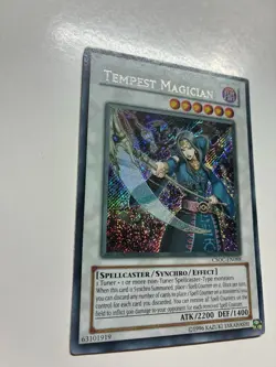 USA Seller Yugioh Tempest Magician CSOC-EN088 Secret Rare VLP/NM - Image 2