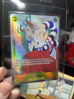 YAMATO! Holo Alt Art Rare One Piece TCG Gift Collection 2023 ST09-012, CCG - Image 1