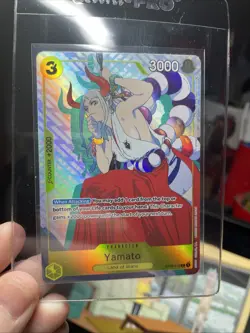 YAMATO! Holo Alt Art Rare One Piece TCG Gift Collection 2023 ST09-012, CCG - Image 2