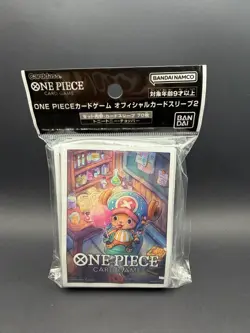 One Piece Card Game Official Sleeves: Assortment 2 - Tony Tony.Chopper (70-Pack) - Image 1