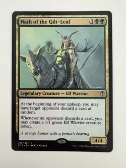 Nath of the Gilt-Leaf MTG Magic the Gathering Card NM Near Mint C16 - Image 1
