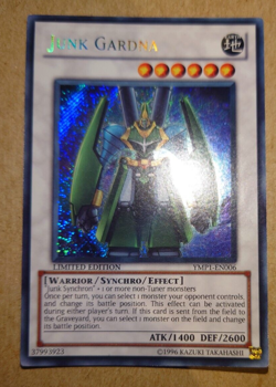 YMP1-EN006 Junk Gardna Secret Rare Yu-Gi-Oh! Card - Image 1