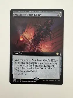 Machine God’s Effigy Borderless MTG Magic the Gathering Card NM Near Mint ONC - Image 1