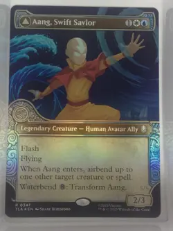 Aang, Swift Savior (Showcase) Avatar: The Last Airbender Foil - Image 1