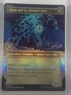 Aang, Swift Savior (Showcase) Avatar: The Last Airbender Foil - Image 2