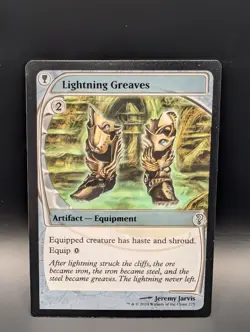 MTG - Lightning Greaves - FUTURE SIGHT - Artifact Equipment - MB2 #225 - UC - Image 1