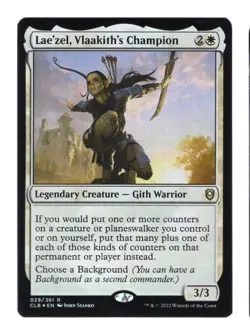 MTG - Lae'zel, Vlaakith's Champion Showcase Foil - Commander Legends - NM - Image 1