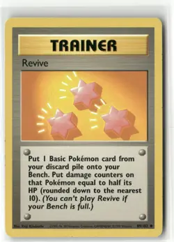Pokemon Revive 089/102 Normal Base Set Uncommon - Image 1