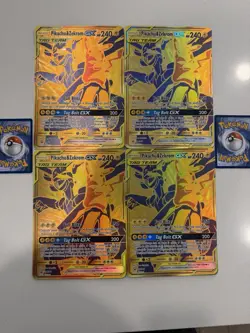 4 - Pikachu & Zekrom GX SM248 (Pokemon Full Art Promo Card JUMBO Card) - NM - Image 1