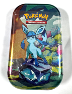 Pokemon TCG Prismatic Evolutions Mini Tin Glaceon Scarlet & Violet Sealed New - Image 1