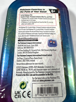 Pokemon TCG Prismatic Evolutions Mini Tin Glaceon Scarlet & Violet Sealed New - Image 4