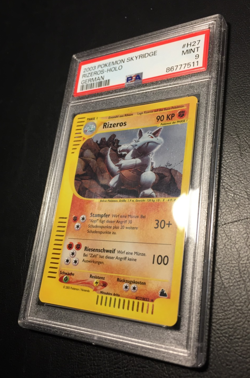 2003 Rizeros Holo | Skyridge | PSA 9 Mint | deutsch | Rhydon | Pokemon - Image 4