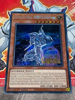 Carte Yu Gi Oh ESPRIT DE NEOS, HEROS ELEMENTAIRE MP23-FR117 - Image 1