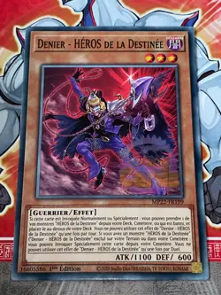 Carte Yu Gi Oh DENIER - HEROS DE LA DESTINEE MP22-FR199 x 3 - Image 1
