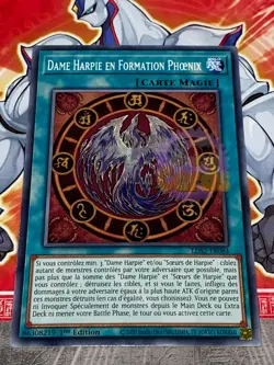 Carte Yu Gi Oh DAME HARPIE EN FORMATION PHOENIX LDS2-FR084 x 3 - Image 1