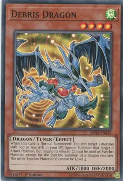 Yugioh Debris Dragon MYFI-EN043 Common 1st Edition NM - Image 1