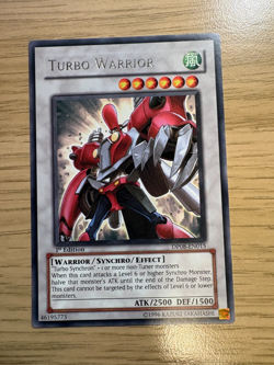YuGiOh Turbo Warrior DP08-EN015 1st Edition - Image 1
