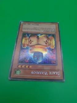 Yugioh Slate Warrior WC4-003 Secret Rare Promo LP Fast Shipping - Image 2
