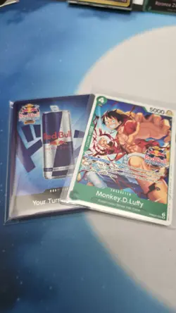 Bandai One Piece Card Game Red Bull Double Don!! sealed never opened. - Image 2