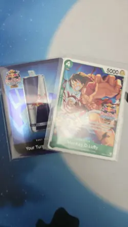Bandai One Piece Card Game Red Bull Double Don!! sealed never opened. - Image 5