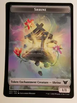 Shrine Token: Mtg Card NM - Image 1
