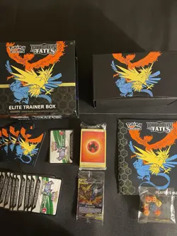 Pokemon Hidden Fates Elite Trainer Box OPENED Promo Card + Code Cards (NO PACKS) 820650804731 - Image 3