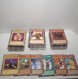 Yu-Gi-Oh! Bulk Lot 300 Early 2000s Cards SOD EEN DR1 TLM Condition Varies - Image 1