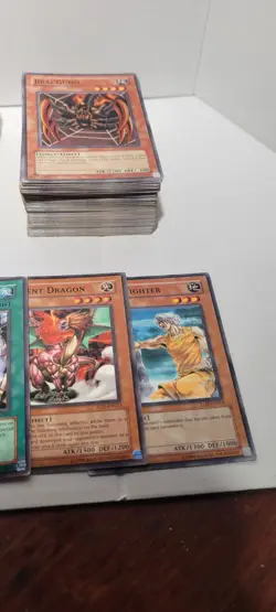 Yu-Gi-Oh! Bulk Lot 300 Early 2000s Cards SOD EEN DR1 TLM Condition Varies - Image 2