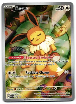 Eevee 173 - Scarlet & Violet Promo Pokemon TCG - LP Card - Image 1