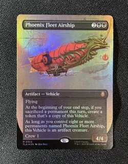 Phoenix Fleet Airship (Borderless) Avatar: The Last Airbender Foil - Image 1