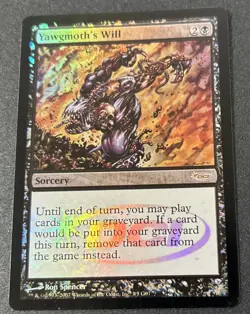 MTG - Yawgmoth's Will - DCI Judge Promos - Foil - Image 1