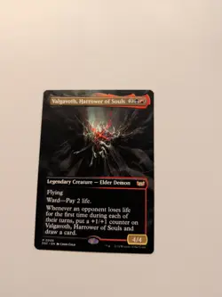 Valgavoth, Harrower of Souls (Borderless) Commander: Duskmourn: House of Horror - Image 1