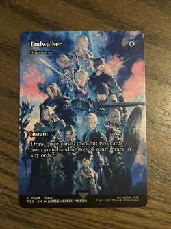 Endwalker - Brainstorm (Showcase) #28 (NM) Final Fantasy FCA Magic MTG - Image 1