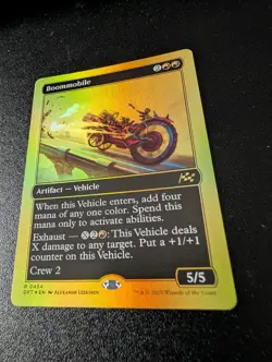 x1 Boommobile - First-Place Foil R MTG Aetherdrift M/NM, English - Image 1