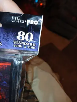 Magic The Gathering Ultra Pro Deck Protective Sleeves (1) 80 Count Pack (Read) - Image 2