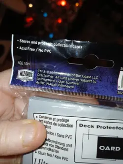 Magic The Gathering Ultra Pro Deck Protective Sleeves (1) 80 Count Pack (Read) - Image 4