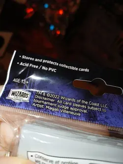 Magic The Gathering Ultra Pro Deck Protective Sleeves (1) 80 Count Pack (Read) - Image 5