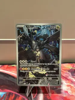 N's Zekrom POKEMON CENTER STAMP Ascended Heroes Black Star Promo MEP 031 - Image 1