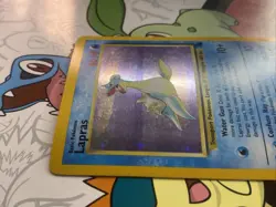 Pokemon TCG Lapras 10/62 Fossil Holo-MP - Image 3