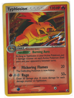 Typhlosion 17/115 Holo Rare Pokemon TCG Unseen Forces NM - Image 1