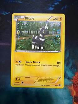 Blitzle 6/12 - McDonalds Promo Holo Pokemon TCG LP 2011 - Image 1
