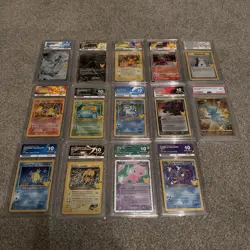 Pokemon TCG 25th Anniversary Celebrations ACE 10 Slabs X14 Raw X39 Inc X4 Promos - Image 2