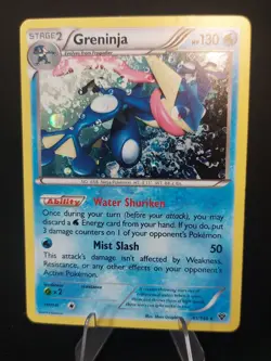 Greninja 41/146 - Pokemon XY Base Rare Holo Pokemon TCG - LP - Image 1