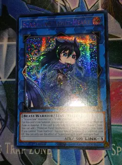 Yugioh Scareclaw Light-Heart MP23-EN136 Secret Rare 1st Ed NM - Image 1